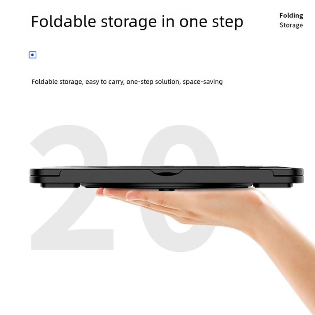 Collapsibl Ergonomic Laptop Stand Lightweight Aluminum Computer Riserly for Home and Travel Use