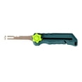 thumbnail image 3 of Quzzie Coupe-Calmar en Acier Inoxydable Outil d'Attirail de Pêche Réutilisable Robuste, Pêcheur Marin, Compact Professionnel Multifonction Portable Bleu Vert, 3 of 8