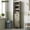 Gray, variant on NEGYLIM 63" Slim Bathroom Storage Cabinet, Tall Narrow Freestanding Cabinet with Drawer & Door, Adjustable Shelf Anti-Tip, White for Small Spaces