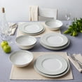 thumbnail image 2 of Noritake Green Hammock 12-Piece Rim Dinnerware Set, Service for 4, 2 of 7