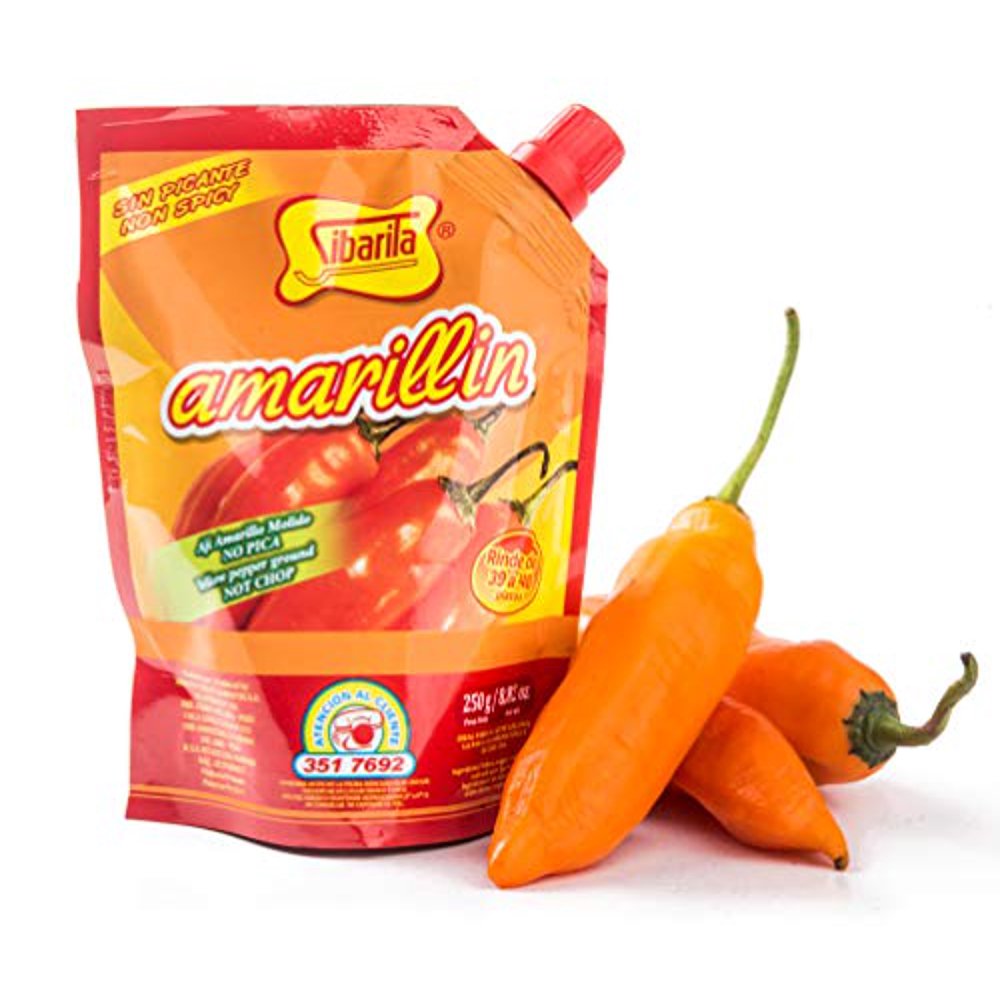 Sibarita Aji Amarillo Pepper Sauce Peruvian Yellow Chili Paste