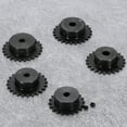 thumbnail image 4 of 2Pack #25 Chain Roller Sprocket 8 x 7mm Bore 1/4" Pitch 24 Tooth with Screws, 4 of 6