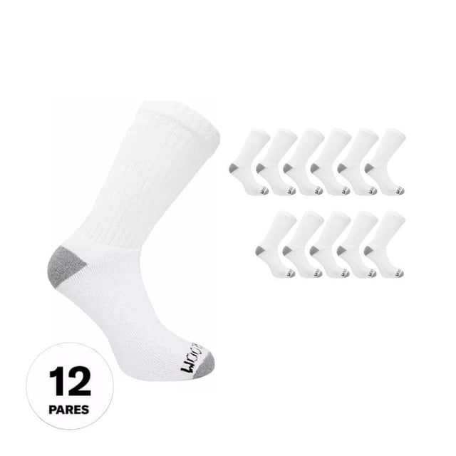 Calceta Fruit Of The Loom Para Hombre Unitalla 12 Pares