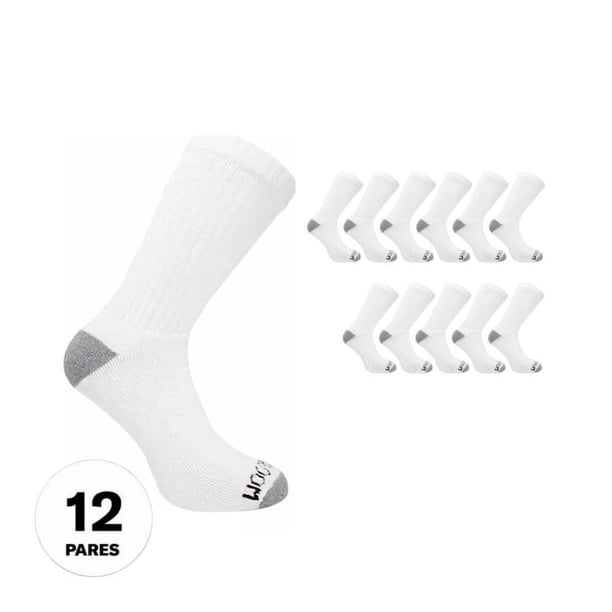 Calceta Fruit Of The Loom Para Hombre Unitalla 12 Pares