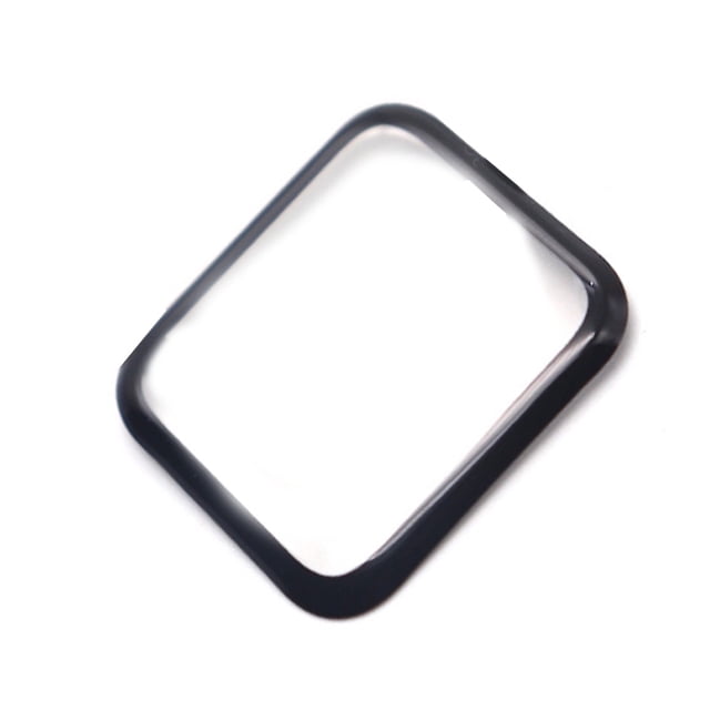 Matsuzay Protector de pantalla de 41/45mm, piezas de reparación de vidrio doblado en caliente 3D, reemplazo de película para accesorios Teléfono y Comunicación