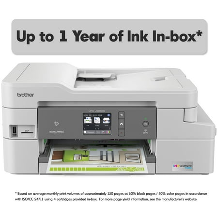 Brother MFC-J995DW INKvestment Tank Color Inkjet All-in-One Printer with up to 1-Year of Ink