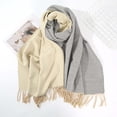 thumbnail image 2 of Fuwddey Scarf for Women Winter Scarf Soft Long Shawl Wraps Large Thick Blanket Scarves for Cold Weather, 2 of 5