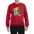 thumbnail image 3 of Colorful Pitbul | People Will Know How Large Your Soul | Dean Russo Art Animal Lover Unisex Crewneck Sweatshirt, Red, 5X-Large, 3 of 6