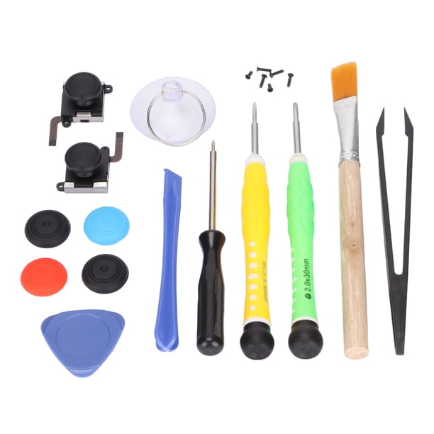 Juego de herramientas de reparación de manija para interruptor, kit de desmontaje Kit de reparación práctico y resistente para manija de interruptor D Kit de desmontaje de palanca de mando para interruptor D Joystick elaborado con cuidado