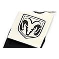 thumbnail image 3 of Dodge Ram Head Keychain & Keyring - Duo Premium Black Leather, 3 of 7