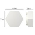 thumbnail image 5 of Leyfeng Wall Lamp Creative Night Light LED Bedroom Decorative Hexagonal Module Honeycomb Modeling Lamp Bedside Background Lights, 5 of 6