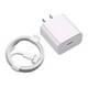 thumbnail image 2 of Cargador rápido PD Sincero de 20 W Tipo C con cable de carga de 2 m para iPhone 14 13 12 11 Serie X, 2 of 10