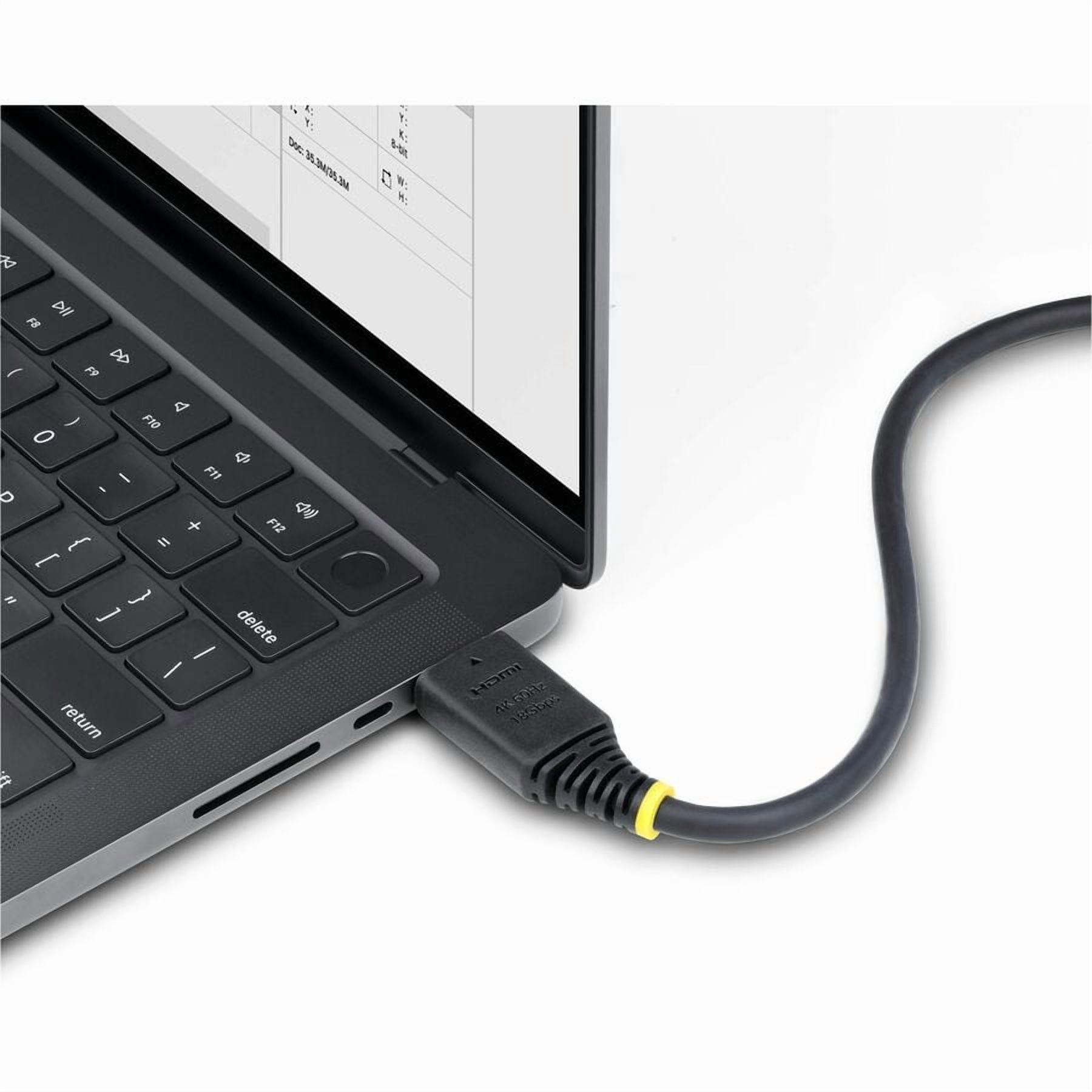 StarTech.com 20ft (6m) Premium Certified High Speed HDMI Cable, 4K 60Hz/1440p 144Hz, 18Gbps, UHD HDMI 2.0 Cord, TPE Jacket