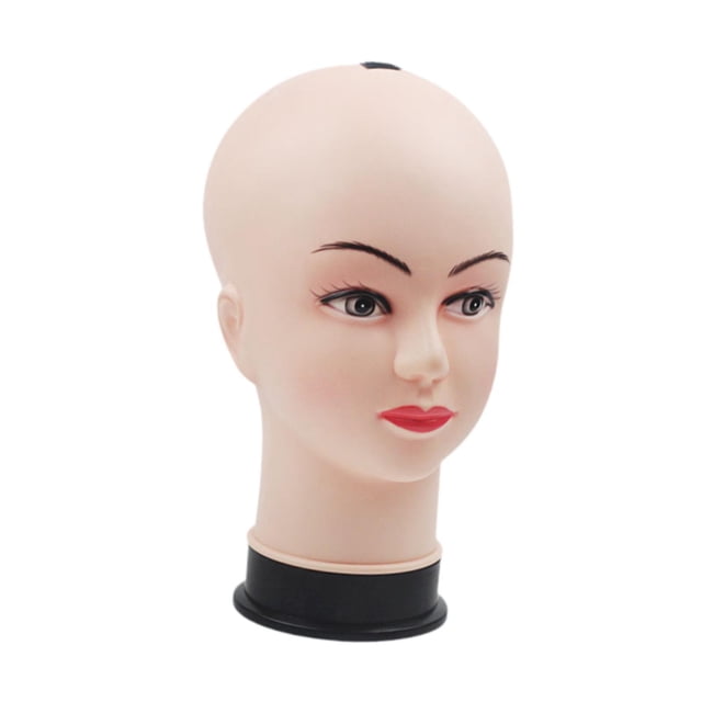Cabeza de maniquí para exhibición de pelucas, modelo de exhibición de profesional realista, cabeza de maniquí para estilizar bufandas,