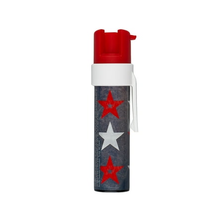 UPC: 0023063100432 | SABRE Compact Pepper Gel with Clip Patriotic Design 0.2 lb