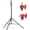 Red, variant on Light Stand Photography, 9.1ft/280cm Air Cuioned Studio Tripod Stand | Heavy Duty Metal Photo Video Tripod Stand with 1/4" to 3/8" Screw for Strobe, Camera, Softbox, Ring Light, Load 22lb, Blue