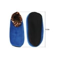 thumbnail image 2 of PULLIMORE 1 Pair Indoor Non-slip Thermal Slipper Socks Women Men Leopard Floor Socks Fuzzy Slipper Socks (Black), 2 of 9