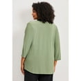 thumbnail image 2 of Avenue Women's Plus Size Audrey Colorblock Tunic, 2 of 2