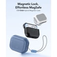 thumbnail image 3 of ESR Protective Case for AirPods Pro 3 (2025) - Full Drop Protection Cover with Lanyard & MagSafe | Compatible with AirPods Pro 3rd Generation Charging Case | Dark Blue, 3 of 9