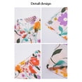 thumbnail image 5 of Laipiong Women's Casual Shorts Set Boho Floral Printed Short Sleeve Button Down Cropped Outfits Summer Beach Wear Suits 2 piece outfits for women, 5 of 7