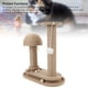 thumbnail image 3 of Poste Rascador Para Gatos, Tablero De Densidad, Muebles De Protección Interactivos, Poste Rascador De Torre Para Gatos Con Juguete De Pelota Para Interiores, 3 of 7