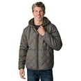 thumbnail image 5 of Free Country Men's Atlas Hooded Quilted Reversible Sherpa Jacket Mushroom XXL, 5 of 7
