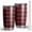 Red and Black, variant on 20oz Tumblers Rainbow Checkered Pattern Stainless Steel Vacuum Insulated Double Wall Travel Tumbler Cups Mug with Lid and Straw,Cleaning Brush for Cold & Hot Drinks