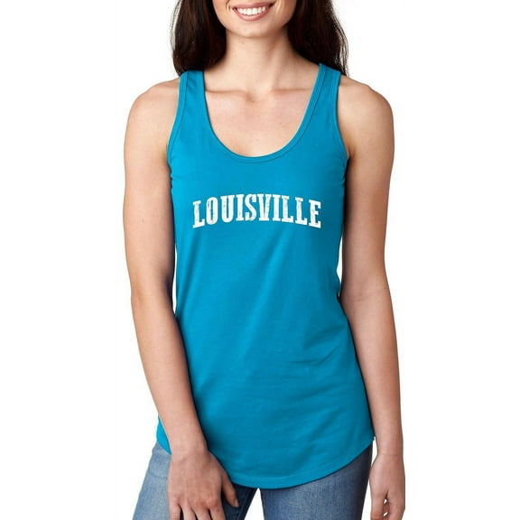 MmF - Women's Racerback Tank Top, up to Women Size 2XL - Louisville