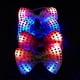 thumbnail image 2 of 10 piezas de pajarita shaofei con lentejuelas y luz intermitente regalo para fiesta corbata luminosa LED lazo negro, 2 of 5