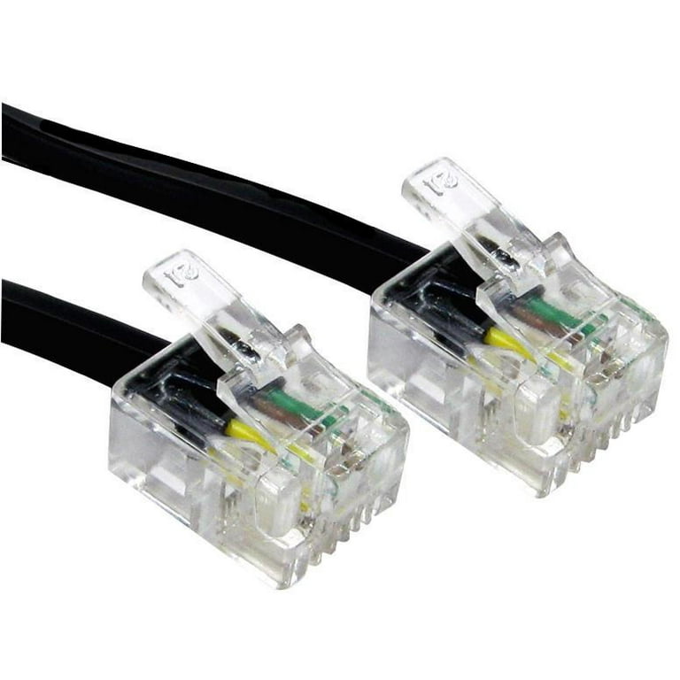 MicroConnect Câble adaptateur RJ-11 à RJ-45, 10m Noir (10 m) - digitec
