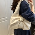 thumbnail image 1 of Tote Bag | Large Capacity Shoulder Bag | Lightweight Shopping Bag | Reusable Cloth Bag for Commuting, Travel & Daily Use | Laptop & Essentials Carrier | Durable Polyester Fabric, 1 of 6