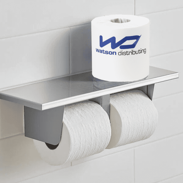 Watson Distributing Premium Individually-Wrapped 2 Ply Standard Toilet Tissue Paper - 500 Sheets/Roll - 96 Rolls/Case
