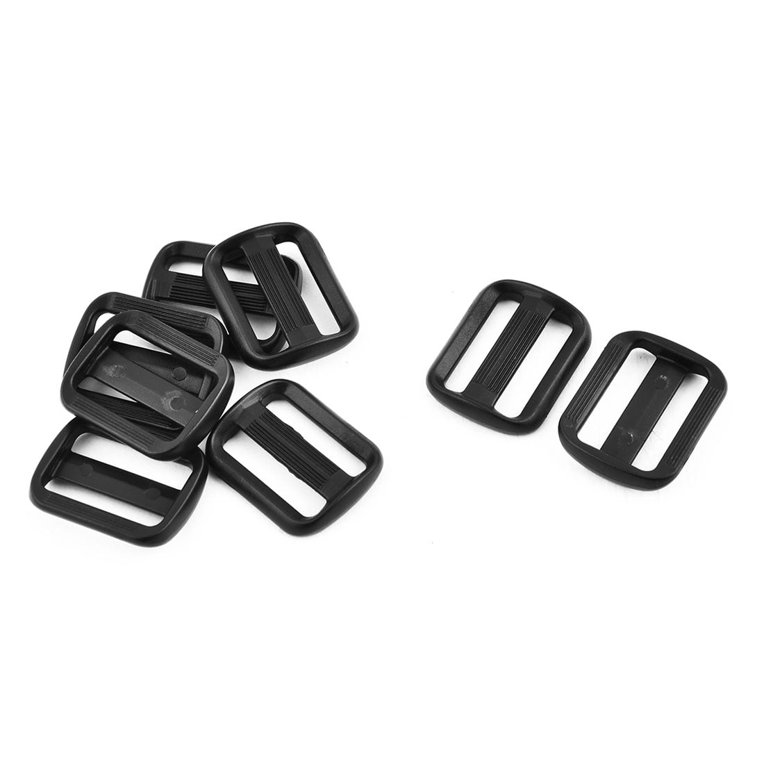 Plastic Adjustable Handbag Backpack Bag Tri Slider Glide Fastener