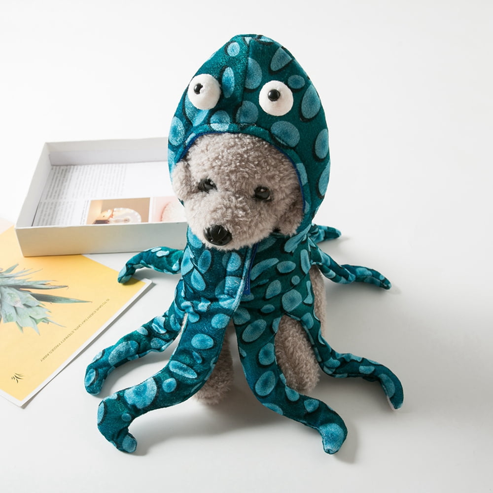 Dog Cat Octopus Costumes, Pet Halloween Cosplay Dress, Funny Octopus