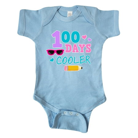 

Inktastic 100 Days Cooler in Pink Gift Baby Girl Bodysuit