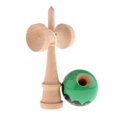 thumbnail image 3 of Kendama Tradicional Sunnimix Bola de Habilidad de Madera Negro Verde, 3 of 8