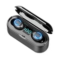 thumbnail image 2 of F9 BT5.0 Auriculares inalámbricos Luz fría Reducción de ruido Control táctil IPX7 Caja de carga MABOTO Audífonos inalámbricos, 2 of 7