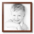 thumbnail image 2 of ArtToFrames 14x14 Inch Walnut Picture Frame, This Brown Wood Poster Frame is Great for Your Art or Photos, Comes with Regular Glass (4215), 2 of 8