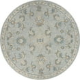 thumbnail image 1 of LR Resources VICTO81586BLU73RD Tapis Rond à Fleurs Miroir 7 Pi. x 3 Po. Bleu Bébé & Crème, 1 of 1