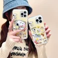 thumbnail image 4 of Bonita funda magnética con dibujos animados de Snoopy y Charlie Brown con carga inalámbrica Magsafe para iPhone 16, 15, 14, 13, 12 y 11 Pro Max, 4 of 5