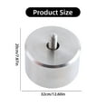 thumbnail image 5 of Record Player Turntables Weight Stabilizers Clamp Stainless Steel Metal Replacement Counterweight for SME 3009 Series 2, 5 of 8