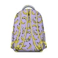 thumbnail image 3 of Adorable Banana Travel Backpack - Durable & Trendy for Everyday Use, Large Capacity Bookbag with Organizer, Unique Gift, 3 of 6