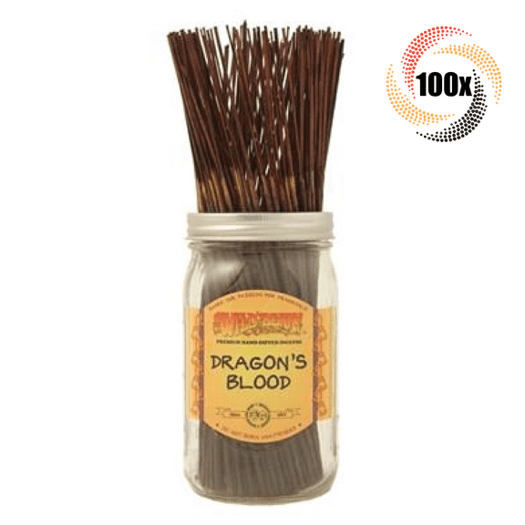 100x Wild Berry Dragon's Blood Scent Incense Sticks ( 100 Sticks ) Wildberry
