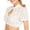 White, variant on Women Underwire Lace Vest Elegant Blouse for Oktoberfest (Black L)