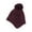 Burgundy, variant on ToTo Heros Kids Unisex Cable Knit Beanie Hat