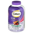 Caltrate Chewables Calcium Vitamin D Supplement 155 Count