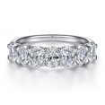 thumbnail image 2 of Anillo de Compromiso TANGJMXG Eternidad Circonita Cúbica Plata Esterlina Bañado en Rodio Mujer, 2 of 5