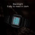 thumbnail image 6 of Men Digital Watch Casual Sports Wristwatch with 2 Time 5 Alarm 3ATM Waterproof Backlight Watches Birthday Gift for Man, 6 of 8