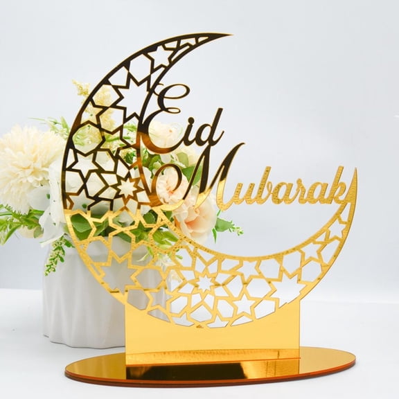 Ramadan Decorations Party Supplies Eid Mubarak Acrylic Ornament Ramadan Decorations For Home Muslim Party Supplies Eid Ramadan Gifts