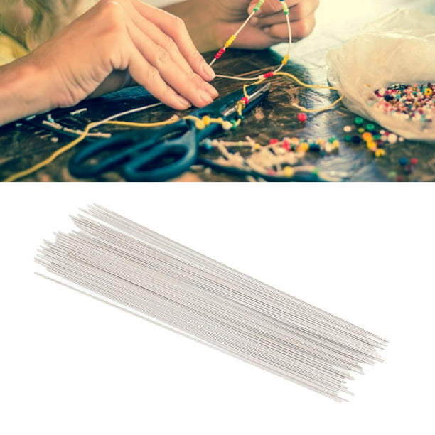 Aguja Para Rebordear, 35 Piezas De Acero Inoxidable De Alta Precisión, Mejora La Eficiencia, Juego De Agujas Rectas Para Rebordear, Pulido Fino Para Colgantes Para Manualidades De